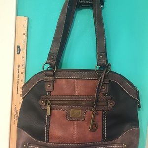 B.O.C handbag brown and black